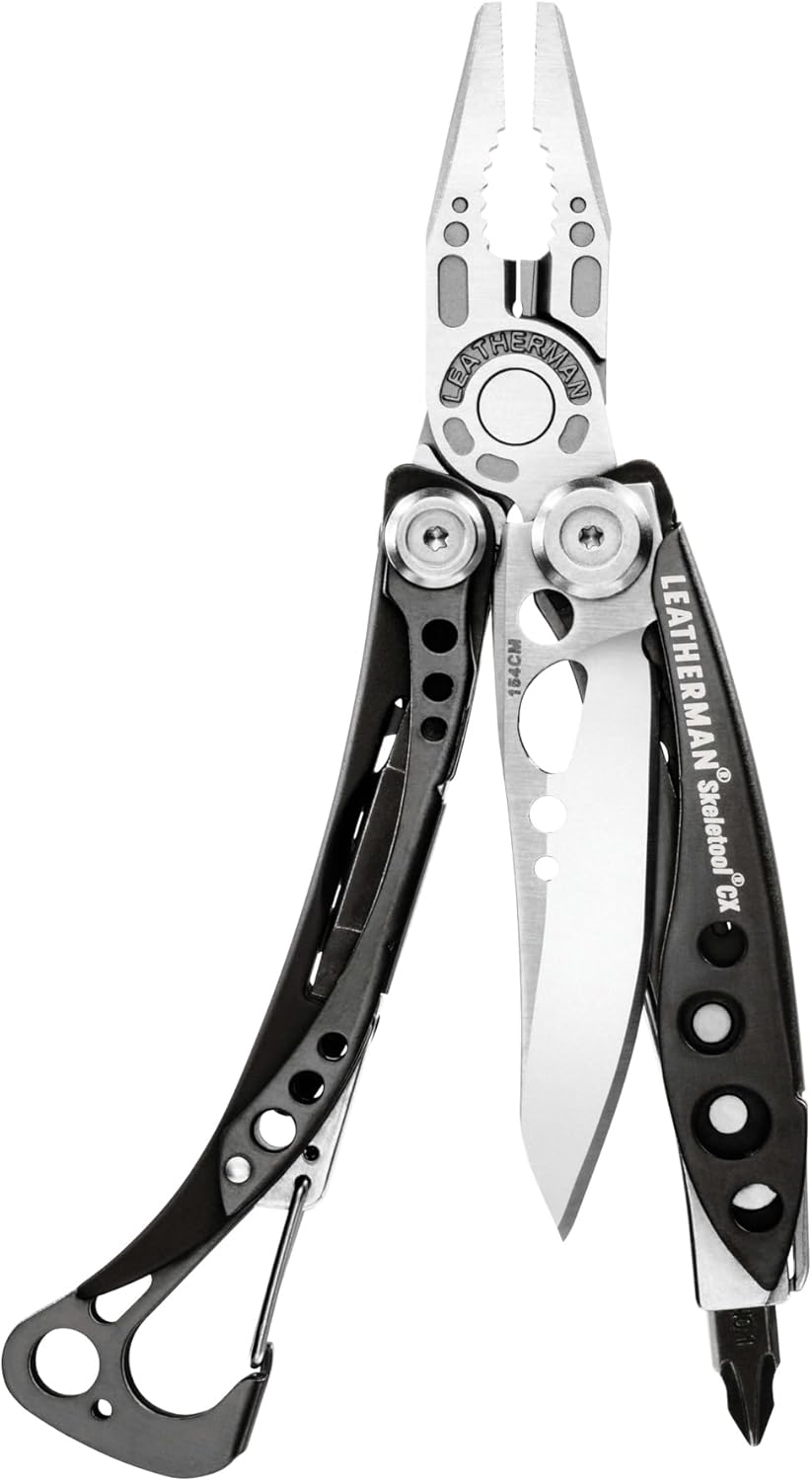 LEATHERMAN. Skeletool CX. 7-in-1 Lightweight. Minimalist Multi-Tool for Everyday Carry (EDC). Home. Garden & Outdoors. Nightshade Blue