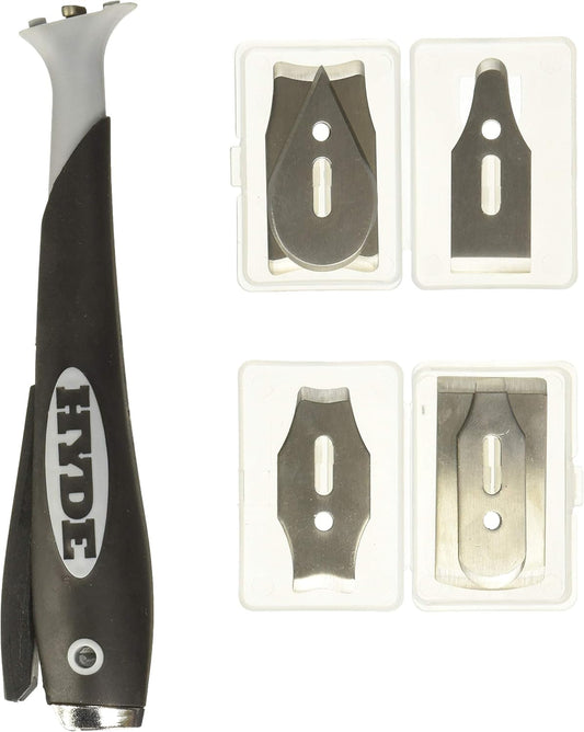 Hyde Contour Scraper with 6 Changeable Blades . multicolor - 10450