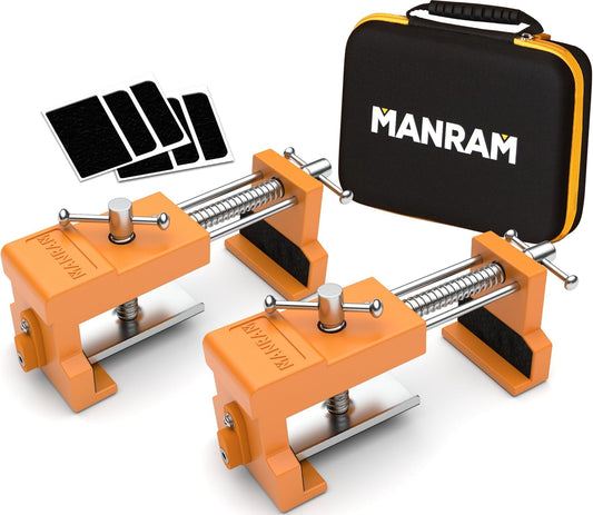 Cabinet Clamps 2 Pack - Protective Case Included - Claw for Cabinets. Face Frame